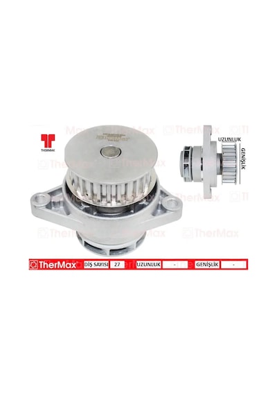 Devirdaim Golf Iv-bora-polo 1.6 16v-leon-toledo 1.6 16v Pa765 Thermax 036121005p/ 036121005f
