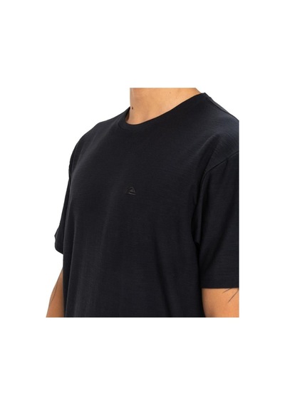 Quiksilver Slub Roundneck Erkek T-shirt-29758 Siyah