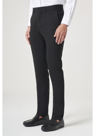 İmza Siyah Yan Cep Slim Fit Esnek Chino Pantolon 1003260154