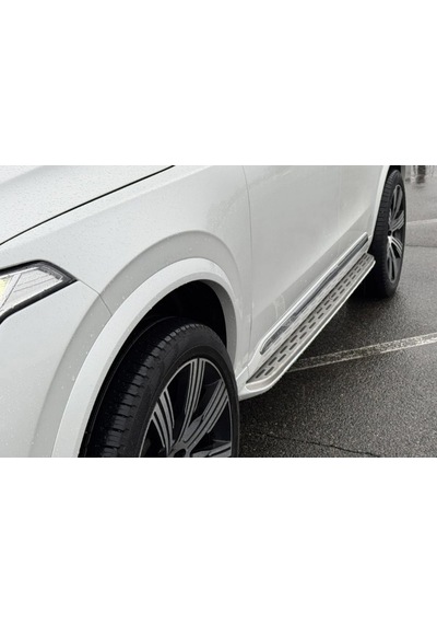 Volvo Xc90 Yan Basamak 2015-2024 Arası Uyumlu Beyaz