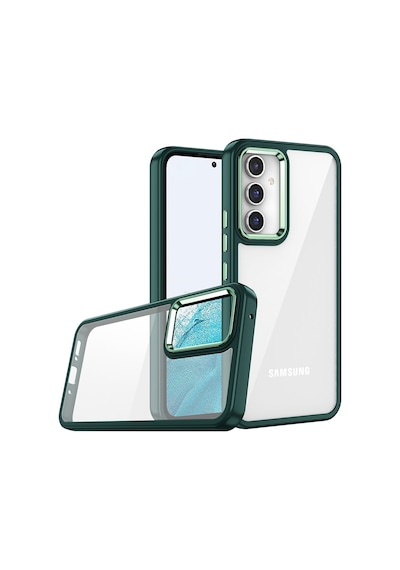 Galaxy Uyumlu A04s Kılıf Klfs Flora Kapak - Lacivert Lacivert