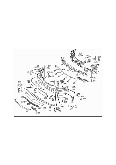 Mercedes Benz Plakalık Klips A0039947545 Hsk5635