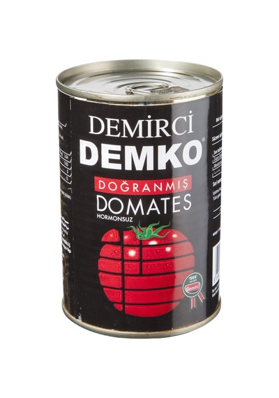 Demko Doğranmış Domates 400 G Pratik Mutfak Çözümü 3'li Ekonomik Paket - 3 Adet Tarı