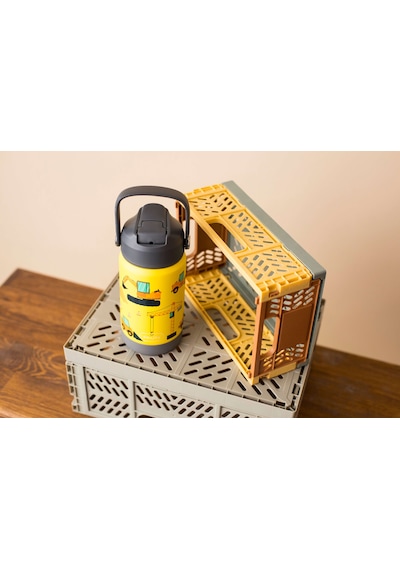 Sipnjoy - Flipsip Çocuk Su Termosu 360 Ml - Builder Buddy