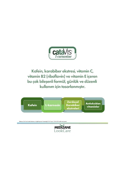 Medizane Catavıs Gıda Takviyesi 20 Kapsül