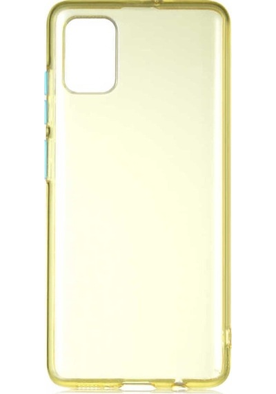 Galaxy A51 Kılıf Zore Bistro Kapak Sarı