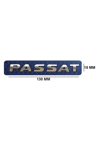 Passat Yazı - Passat Arka Yazı - Passat Yazısı - Bagaj Passat Yazısı - Passat Krom Yazı