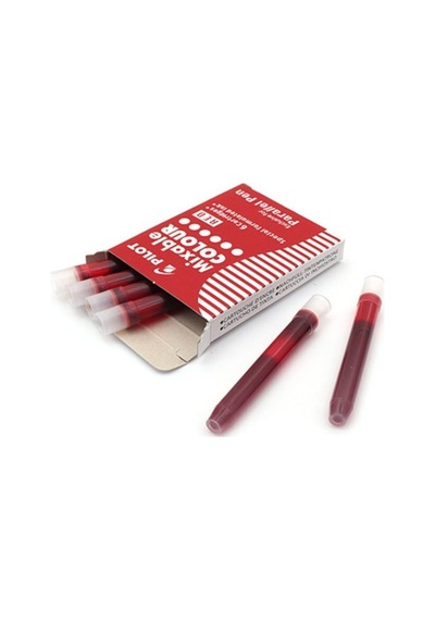 Parallel Pen Orjinal Kartuş Kırmızı 6 Adet Çok Renkli