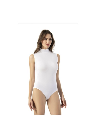 Kota 6184 Kadın Boğazlı Sıfır Kol Body 12 Adet 001