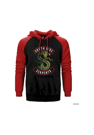 Riverdale South Side Serpents Sarı Renk Reglan Kol Sweatshirt / Hoodie