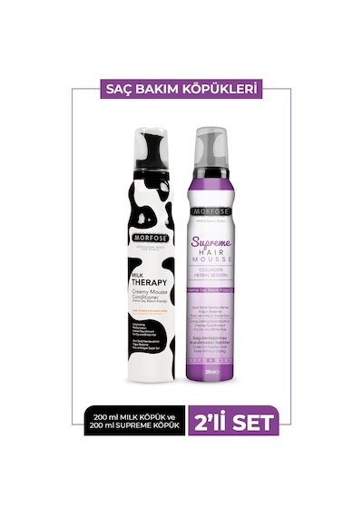 Milk Therapy Saç Köpüğü 200 Ml Supreme Saç Köpüğü 200 Ml