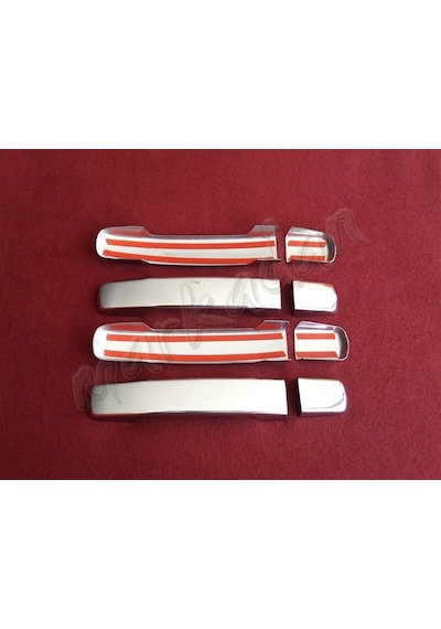 Db Chrome Nissan Navara Kapı Kolu Nikelajı 2006-2015 4 Kapı  P.Çel