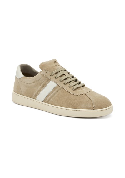 Sneaker Günlük Erkek 24b3 Frau Suede Avena Beige Avena Çok Renkli
