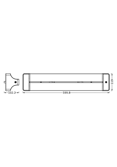 Ledvance 24w Döner Başlıklı Led Çalışma Lambası, 2700 Lm, 4000k Soğuk Beyaz, 30.000 Saat Lambader Siyah Diğer