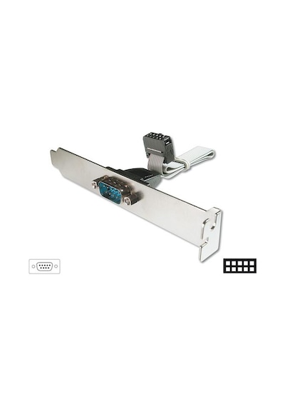 Digitus Ak-610300-003-E 0.25Mt Dsub9 To Idc 2X5 Pin Bracket Kablo