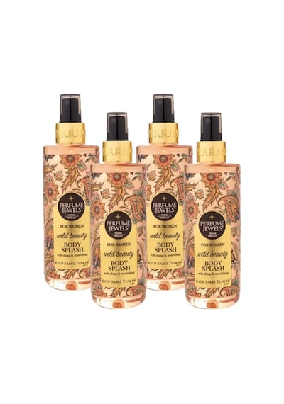 Pj Body Splash Beauty 250 Ml X 4