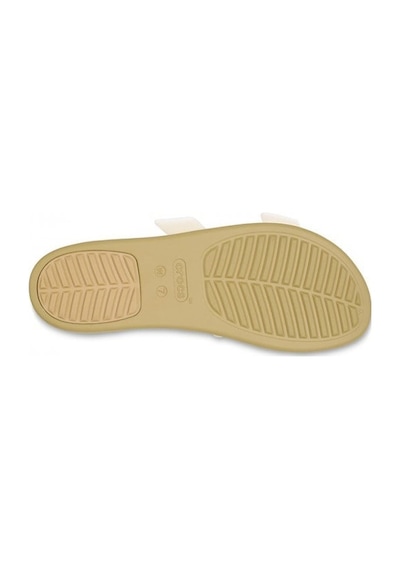 Crocs Brooklyn Buckle Low Low Kadın Terlik-32846 Beyaz