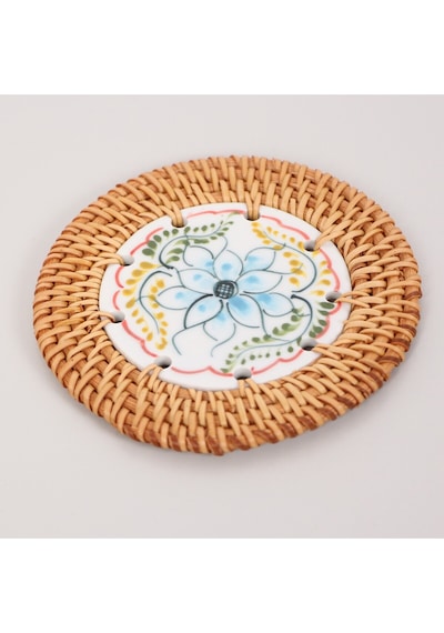 Rattan Çerçeveli 12 Cm. Nihale & Masa Veya Duvar Dekoru Diğer