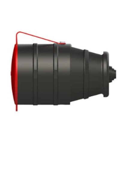 Ne-ad 3x25 A 4006 Topraklı Seyyar Kauçuk Priz 20 Adet