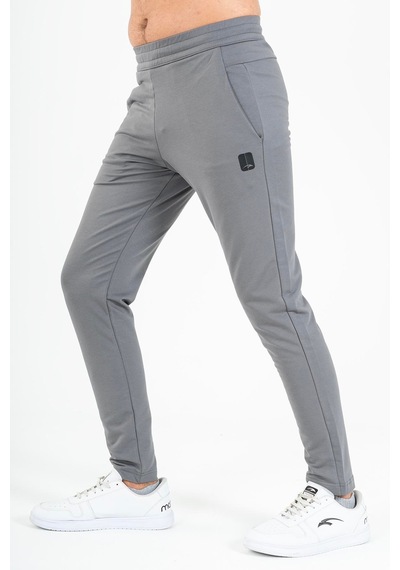 Maraton Sportswear Regular Erkek Dar Paça Basic Antrasit Melanj Eşofman Altı 21602-antrasit Melanj Antrasit Melanj