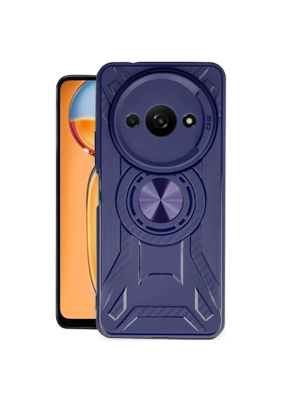 Xiaomi Redmi A3 4g Kılıf Lincoln Silikon - Lacivert 0.2M-Çok Renkli