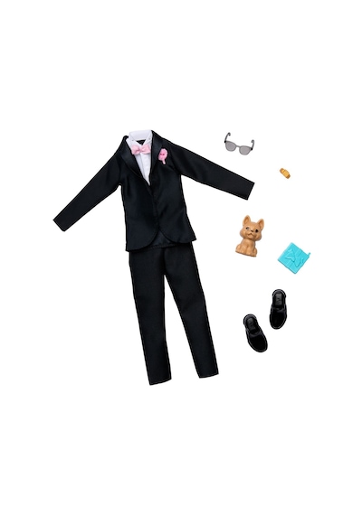 Hwv77 Barbie + Ken Fashion - Damat Aksesuarları Bebekler Ürüne D