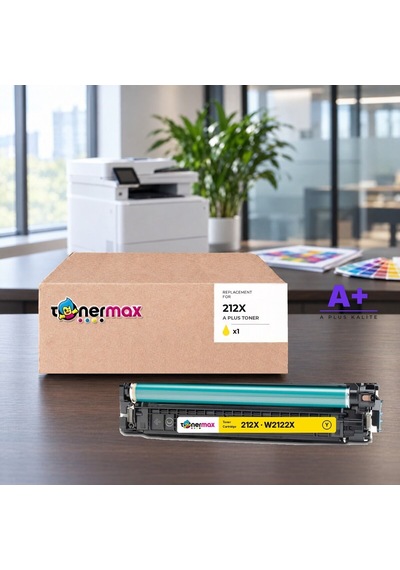 Hp 212x W2122x Sarı Uyumlu Toner A Plus / Color Laserjet Enterprise M554 / M555 / Mfp M578