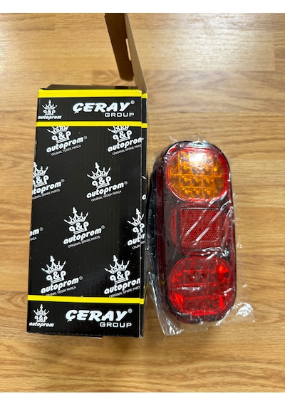 Jcb 3cx 4cx Uyumlu Led Stop Lambası Soketli Tip 12 Volt