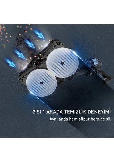 Tefal TY9BC1WO X-Force Flex 14.80 Aqua Kablosuz Dikey Şarjlı Süpürge