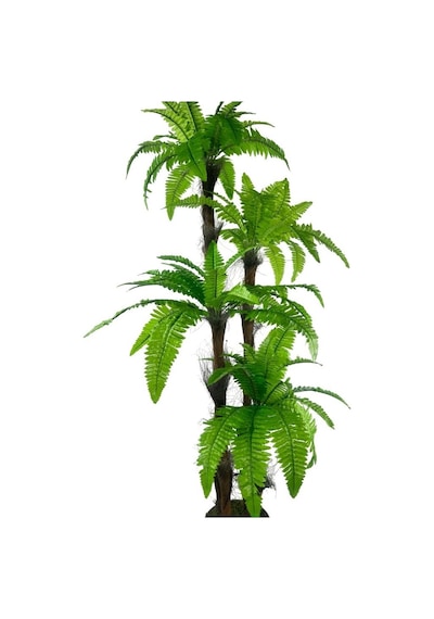Yapay Ağaç Sıkas Palmiye Açık Yeşil 4katlı 72yaprak 150cm Salon Çiçeği Yapay Çiçek