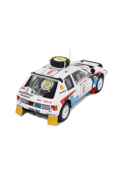 Otto Models Ot1161 1/18 Peugeot 205 T16 Rally Safari 1985