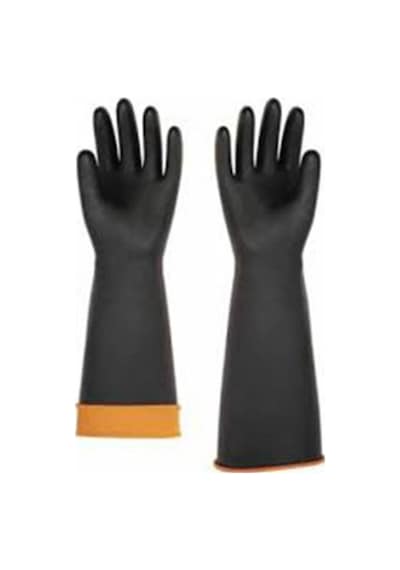 Kauçuk Asit Eldiveni Tırtıklı 30Cm 45Cm 60Cm