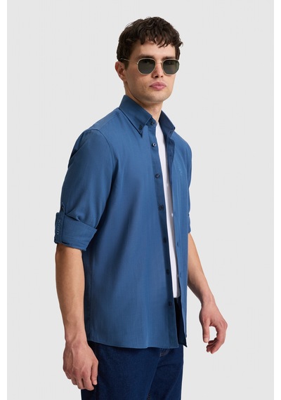 U.S. Polo Assn. U.s. Polo Assn. Erkek Açık Lacivert Gömlek Basic 50324660-vr059