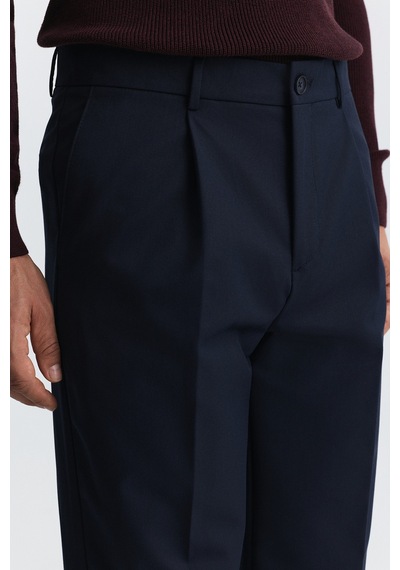 Antioch Regular Fit Pileli Pantolon Lacivert