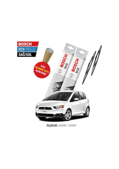 Bosch Eco Mitsubishi Colt Silecek Takımı (2009-2013)