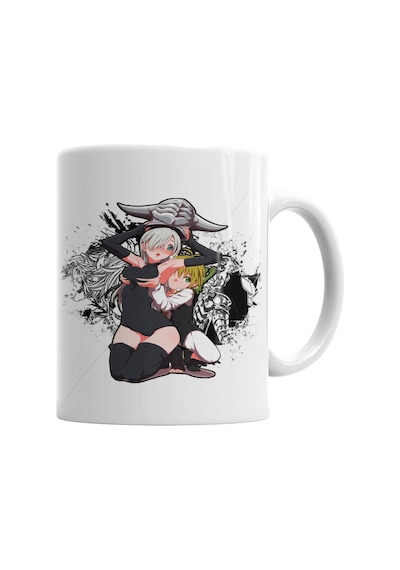 Meliodas E Elizabeth Kupa Bardak Porselen Karışık
