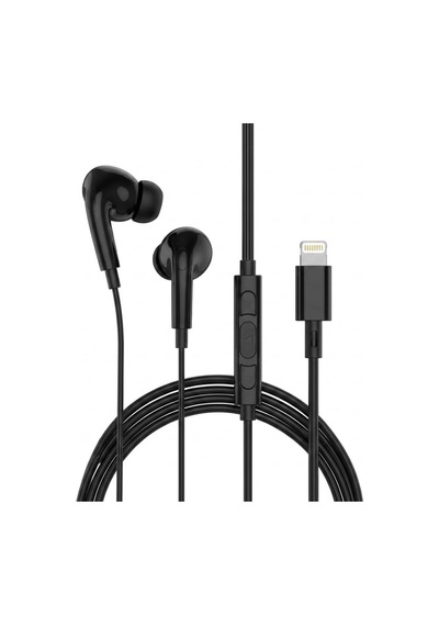 Dijital Mikrofonlu Kablolu Kulaklık Lightning Bağlantılı İphone & İpad Uyumlu Stereo Kulakiçi Kulaklık