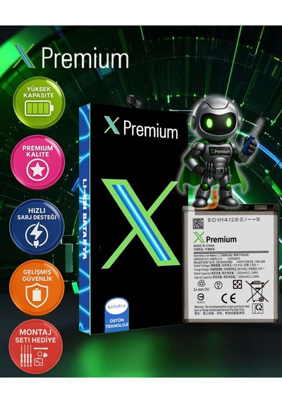 Samsung Uyumlu A20e Sm A202 Batarya Pil Süper Yüksek Kalite 3000 Mah Xpremium