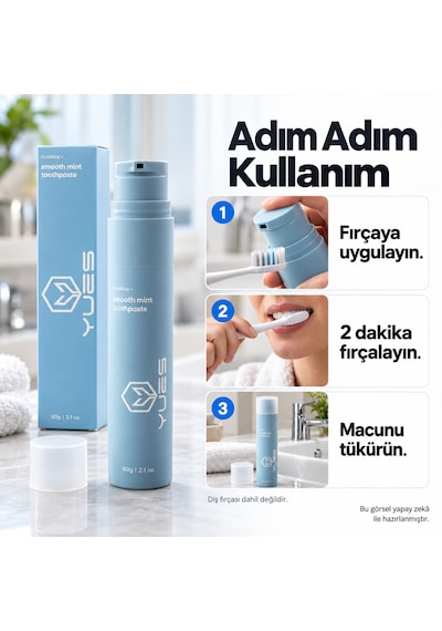 Yues Florürlü Naneli Pompalı Diş Macunu 60 G Gs-009f Beyazlatma