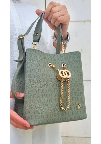 Just Polo Kadın Çantası 440113mh Yeşil Yeşil