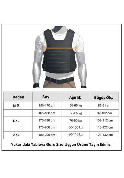 Copes 3a Seviye Gömlek Altı Çelik Yelek Beyaz
