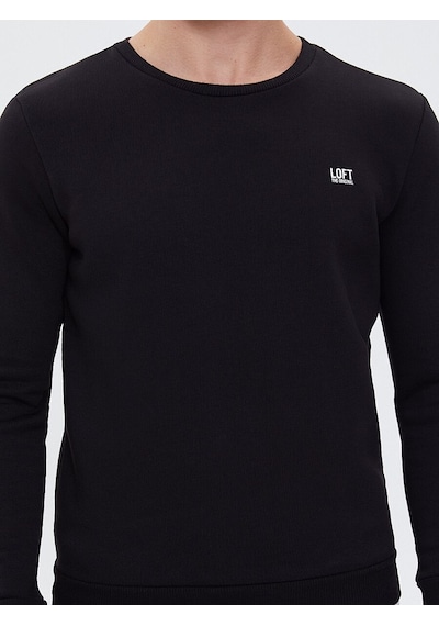 LOFT Regular Fit Erkek Sweatshirt Lf2023029 Q1.v1 Siyah
