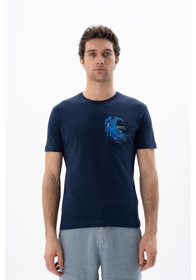 AR-MA Arma Erkek Regular Fit Bisiklet Yaka Tişört Y25344406101 001