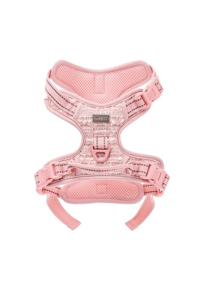 Haute Couture Köpek Göğüs Tasması Pembe S