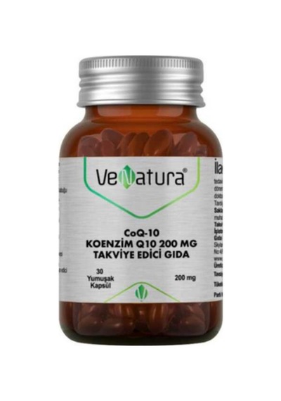 Venatura Coq10 Koenzim 200 Mg 30 Yumuşak Kapsül-2089