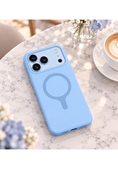 Apple Uyumlu iPhone 18 Pro Max/17 Pro Max Uyumlu Magsafe Glacier Mavi-sky Blue Velora Kılıf Mat Silikon 2mm Kamera Korumalı Wireless Şarj Destekli Premium Kılıf-kapak Buz Mavisi Apple Uyumlu iPhone 18 Pro Max/17 Pro Max Uyumlu Magsafe Glacier Mavi-sky Blue Velora Kılıf Mat Silikon 2mm Kamera Korumalı Wireless Şarj Destekli Premium Kılıf-kapak Buz Mavisi