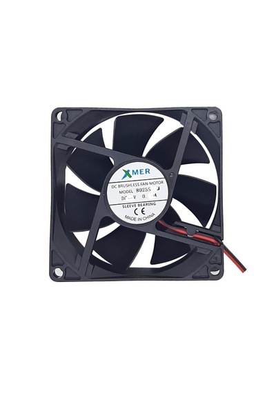 80x80x25mm 12v 0.26a 2p Fan
