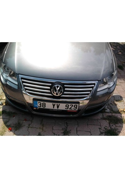 Vw Passat B6 2005-2011 Krom Ön Panjur 8 Parça Paslanmaz Çelik