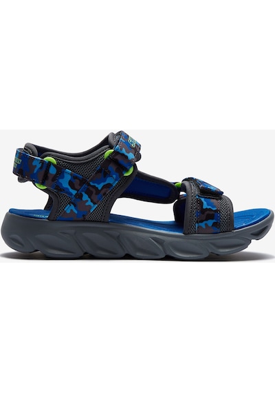 Skechers Hypno - Splash Büyük Erkek Çocuk Mavi Işıklı Sandalet 400077L Bllm Mavi