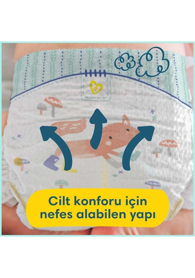 Prima Bebek Bezi Premium Care 3 Beden Aylık Fırsat Paketi 144 Adet
